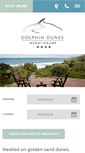 Mobile Screenshot of dolphindunes.co.za